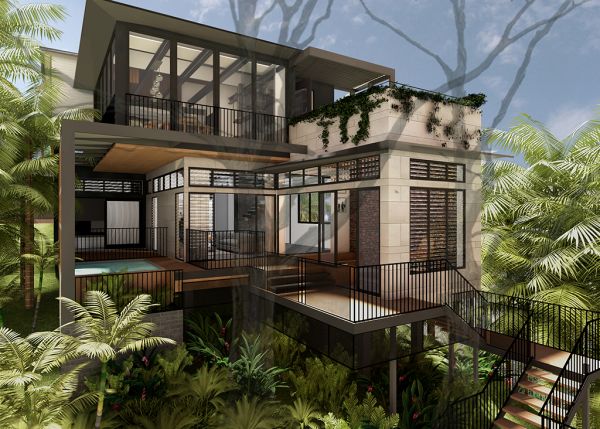 Stilt House Designs Dion Seminara, Stilt House Plans Australia