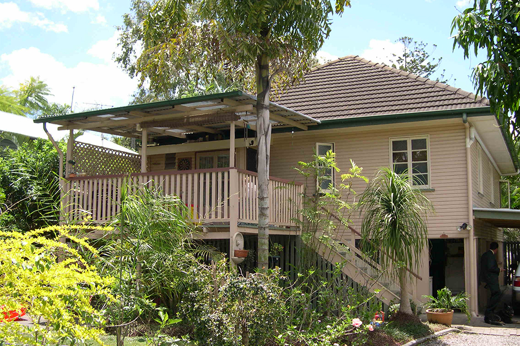 Before Sustainable Home in Brisbane renovation