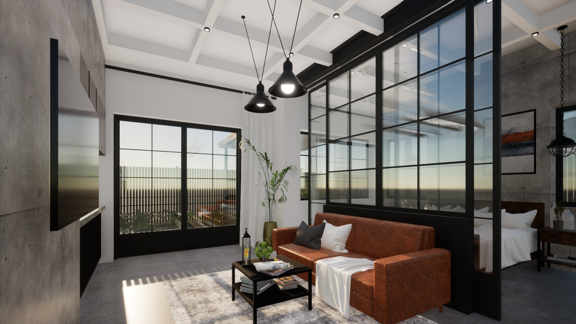 Casuarina-beach-new-home-airbnb-industrial-style-2