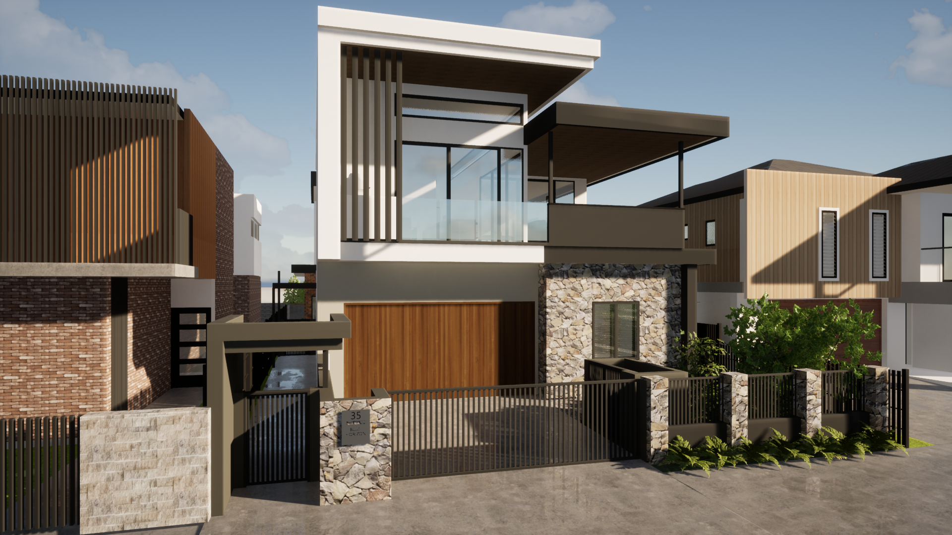 Casuarina-beach-new-home-front-of-house-1
